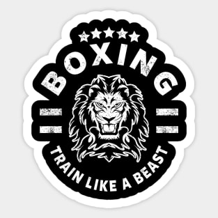 BOXING SHIRT - T SHIRT FOR BOXERS - SPARRING TSHIRT Sticker